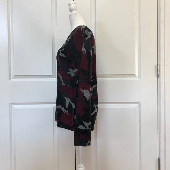 Kennedy Camo Print Cashmere Sweater for Men - Picture 3 of 8